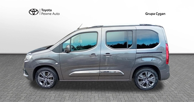 Toyota ProAce cena 94900 przebieg: 133621, rok produkcji 2020 z Czaplinek małe 172